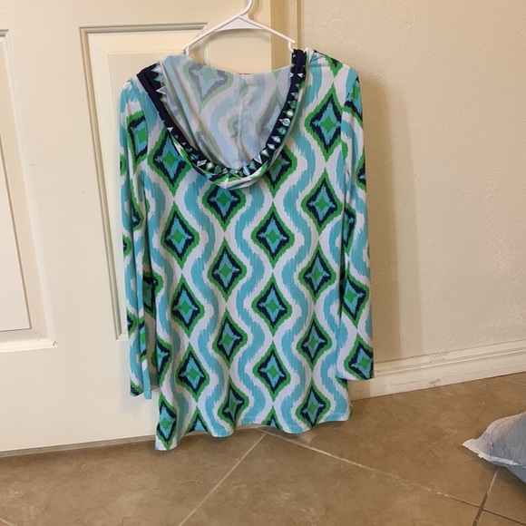 Multicolored extra small McBeth collection swim cover-up - Picture 2 of 3